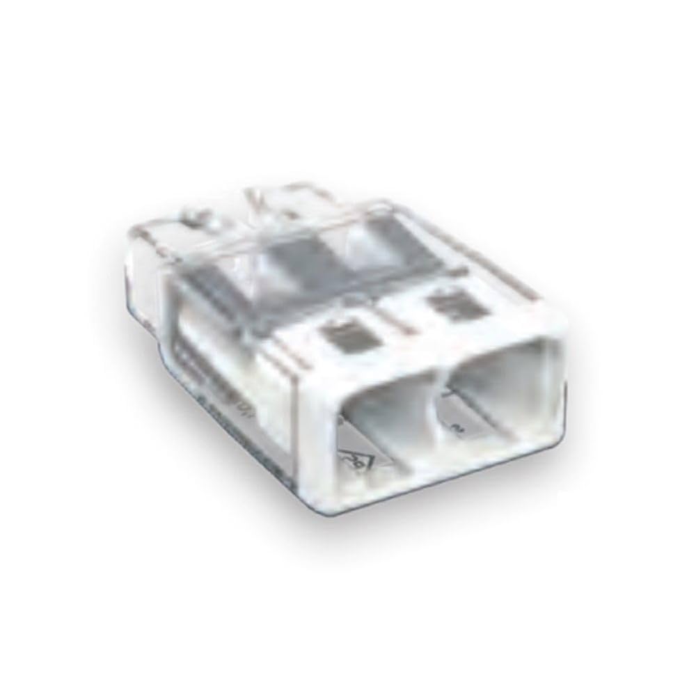 Amazon | WAGO WGZ-2 差込コネクタ 2穴 120個入 WGZ-2 | 角型